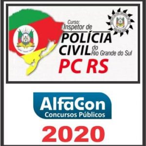 PC RS (INSPETOR E ESCRIVÃO) ALFACON 2020.1