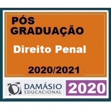 PÓS GRADUAÇÃO – Direito Penal DAMÁSIO 2020.1