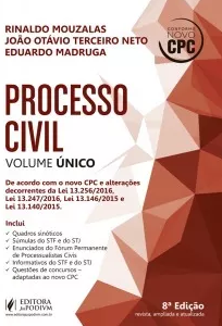 Processo Civil Volume Único – 2016 – Rinaldo Mouzalas