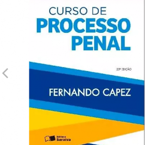 Curso De Processo Penal 23ª Ed Fernando Capez Epub 2016