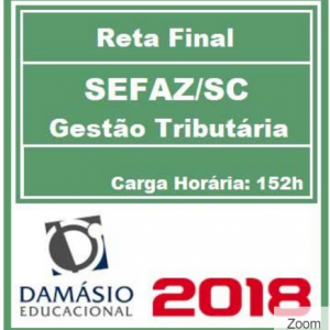 SEFAZ SC (GESTÃO TRIBUTÁRIA) PÓS EDITAL DAMÁSIO 2018.2