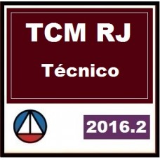 CURSO PARA CONCURSO TCM/RJ TÉCNICO DE CONTROLE EXTERNO CERS 2016