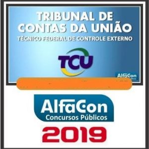 TCU (TÉCNICO FED DE CONTROLE EXTERNO) Alfacon 2019.1