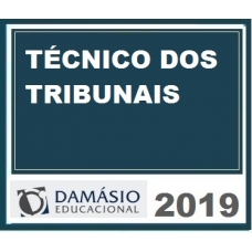 Técnico dos Tribunais – Regular – Damásio 2019.1