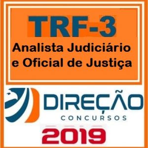 TRF 3 (ANALISTA JUDICIÁRIO) Direção Concursos 2019.1